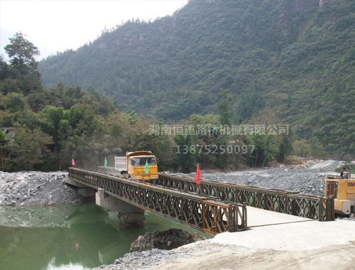 搶險(xiǎn)救災(zāi)為什么會(huì)架設(shè)貝雷橋？